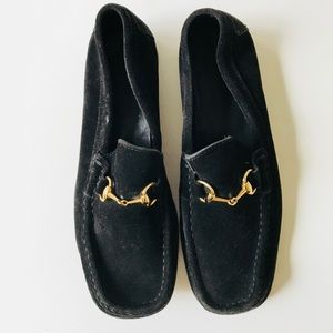Gucci suede loafers size 6.5B
